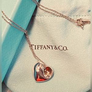 Tiffany & Co Elsa Peretti Open Heart Necklace
